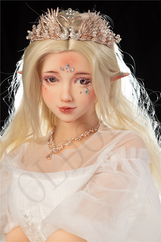 Sanhui doll (TPE製) 138cm Cカップ ＃T7ヘッド 掲載画像同じ指定メイク① TPE製ラブドール