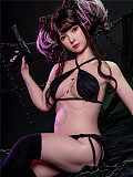 WAXDOLL  フルシリコン製   130cm AAカップ+G36 等身大ロリー系リアルラブドール