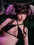 WAXDOLL  フルシリコン製   130cm AAカップ+G36 等身大ロリー系リアルラブドール