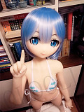 凹凸咪（アニメドール） 135cm AAカップ(fat) ＃12 TPE製等身大リアルラブドール
