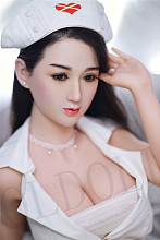 JYDOLL 161cm Eカップ #小菲菲（XIAOFEIFEI）ちゃん シリコン製ヘッド＋TPE製ボディ ラブドール　髪の毛、睫毛と眉毛植毛あり