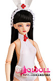 Mini Doll ミニドール M2ヘッド 58cm 普通乳 高級TPE製 セックス可能 軽量化 1.5㎏ 収納が便利 使いやすい 普段は鑑賞用 小さいラブドール 女性素体 フィギュア cosplay