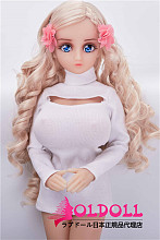 Mini Doll ミニドール T4ヘッド 58㎝巨乳  高級TPE製 セックス可能 軽量化 1.5㎏ 収納が便利 使いやすい 普段は鑑賞用 小さいラブドール 女性素体 フィギュア cosplay