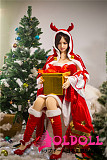 Qita Doll 150CM Fカップ  小柒（XiaoQi）ヘッド TPE製リアルラブドール
