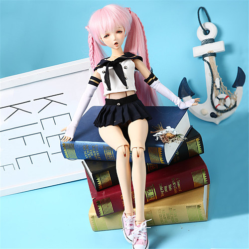 Mini Doll ミニドール AILI 8  ヘッド 58cm 普通乳 高級TPE製 セックス可能 軽量化 1.5㎏ 収納が便利 使いやすい 普段は鑑賞用 小さいラブドール 女性素体 フィギュア cosplay