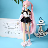Mini Doll ミニドール AILI 8  ヘッド 58cm 普通乳 高級TPE製 セックス可能 軽量化 1.5㎏ 収納が便利 使いやすい 普段は鑑賞用 小さいラブドール 女性素体 フィギュア cosplay