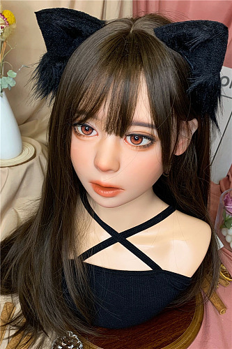 Real girl ヘッド単体 R9ヘッド ヘッドのみ TPE製 掲載画像職人メイク M16ボルト採用(ボディと台座など含めません)