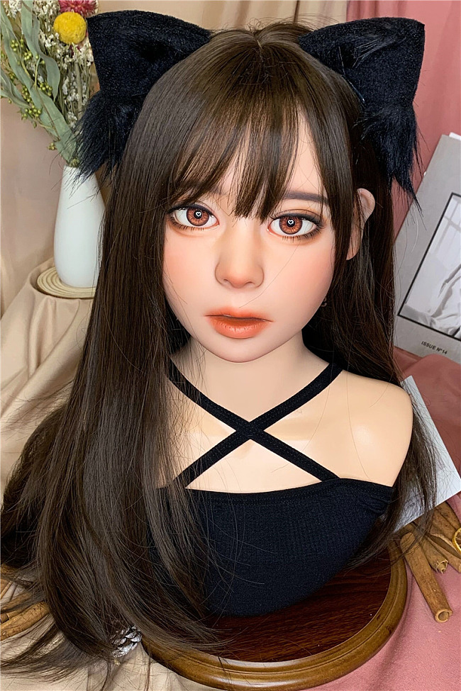 Real girl ヘッド単体 R9ヘッド ヘッドのみ TPE製 掲載画像職人メイク M16ボルト採用(ボディと台座など含めません)