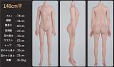 WAXDOLL  フルシリコン製   148cm Aカップ+G37 等身大ロリー系リアルラブドール