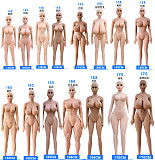 JYDOLL ボディ単体 体のみ TPE製等身大リアルラブドール（頭含めてない）