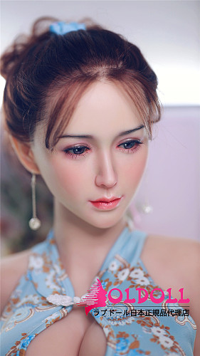 JYDOLL 161cm Eカップ #小诺 （Xiaonuo）ちゃん スターメイク シリコン製ヘッド＋TPE製ボディ ラブドール　睫毛と眉毛植毛あり