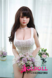 JYDOLL 157cm Hカップ 新作ヘッド シリコン製ヘッド＋TPE製ボディ ラブドール 睫毛と眉毛植毛あり