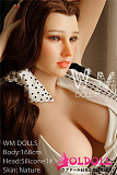 【軽量化32kg】WMDOLL ＃1ヘッド シリコン頭＋TPE体  168cm巨乳 Fカップ  リアルラブドール