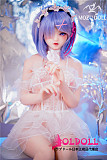【宣伝画像のウィッグと衣装も付属します】MOZU DOLL 145cm Bカップ #2ヘッド Rosaちゃん TPE製等身大ラブドール