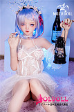 【宣伝画像のウィッグと衣装も付属します】MOZU DOLL 145cm Bカップ #2ヘッド Rosaちゃん TPE製等身大ラブドール