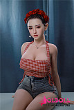 JYDOLL 157cm Hカップ 秀睫ヘッド （xiujie）シリコン製ヘッド＋TPE製ボディ スターメイクラブドール  睫毛と眉毛植毛あり