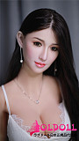 JYDOLL 161cm Eカップ #志玲 （zhiling）ちゃん シリコン製ヘッド＋TPE製ボディ ラブドール　睫毛と眉毛植毛あり