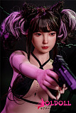 WAXDOLL  フルシリコン製   130cm AAカップ+G36 等身大ロリー系リアルラブドール