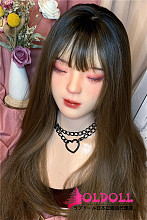 Real girl ヘッド単体 R12ヘッド ヘッドのみ 瞑り目タイプ TPE製 掲載画像職人メイク M16ボルト採用(ボディと台座など含めません)