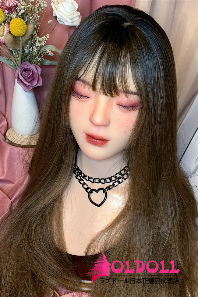 Real girl ヘッド単体 R12ヘッド ヘッドのみ 瞑り目タイプ TPE製 掲載画像職人メイク M16ボルト採用(ボディと台座など含めません)