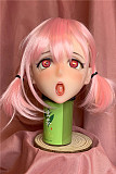 Real girl ヘッド単体 A2ヘッド ヘッドのみ 中小規格ヘッド TPE製 アニメタイプ 掲載画像職人メイク M8ボルト採用 100cmのボディにて適用 (ボディと台座など含めません)
