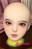 Real girl ヘッド単体 A3ヘッド ヘッドのみ 中小規格ヘッド TPE製 掲載画像職人メイク M8ボルト採用 100cm-120cmのボディにて適用 (ボディと台座など含めません)