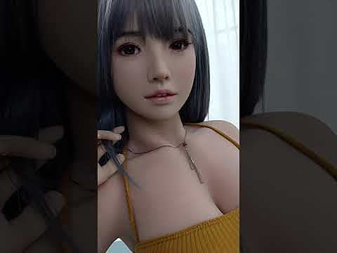 JYDOLL 157cm Hカップ 云淑ヘッド （yunshu）シリコン製ヘッド＋TPE製ボディ ラブドール 宣伝画像スターメイク 睫毛と眉毛植毛あり