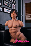Irontechdoll トルソー  ＃1番ヘッド  TPE製男性ラブドール  ペニス取り外す式  male doll