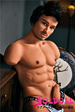Irontechdoll トルソー  ＃４番ヘッド  TPE製男性ラブドール  ペニス取り外す式  male doll