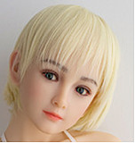 OLDOLLオリジナルドール ＃NO.1 ヘッド 136cm Aカップ貧乳 シリコンヘッド＋TPEボディ開閉機能選択可能 ロリ系等身大リアルラブドール