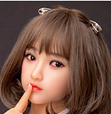 OLDOLLオリジナルドール ＃NO.1 ヘッド 136cm Aカップ貧乳 シリコンヘッド＋TPEボディ開閉機能選択可能 ロリ系等身大リアルラブドール