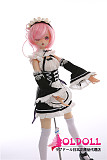 Mini Doll ミニドール 58cm 普通乳 BJD Lamu 高級TPE製 セックス可能 軽量化 1.5㎏ 収納が便利 使いやすい 普段は鑑賞用 小さいラブドール 女性素体 フィギュア cosplay