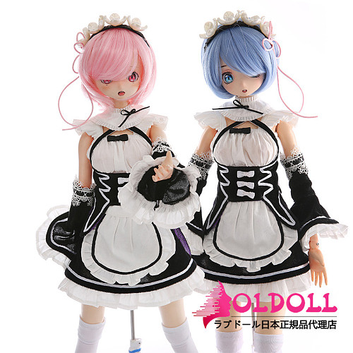 Mini Doll ミニドール 58cm 普通乳 BJD Lamu 高級TPE製 セックス可能 軽量化 1.5㎏ 収納が便利 使いやすい 普段は鑑賞用 小さいラブドール 女性素体 フィギュア cosplay