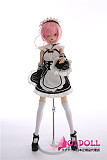 Mini Doll ミニドール 58cm 普通乳 BJD Lamu 高級TPE製 セックス可能 軽量化 1.5㎏ 収納が便利 使いやすい 普段は鑑賞用 小さいラブドール 女性素体 フィギュア cosplay
