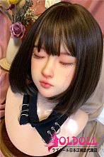 Real girl ヘッド単体 B2ヘッド 中等規格ヘッド 125cm-145cmのボディに適用 TPE製 掲載画像職人メイク M16ボルト採用(ボディと台座など含めません)