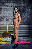 Irontechdoll 175cm 新作品 シリコンヘッド Williamさん TPE製男性ラブドール  ペニス取り外す式  male doll