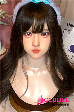 Real girl ヘッド単体 B5ヘッド 中等規格ヘッド 125cm-145cmのボディに適用 TPE製 掲載画像職人メイク M16ボルト採用(ボディと台座など含めません)