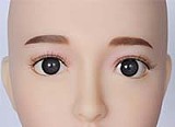AXBDOLL 130cmバスト大 ＃A132ヘッド リアルメイク付き ボディ選択可能 ロリ系TPEラブドール