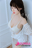 wmdoll #17ヘッド シリコン頭+tpe体 新作ボディ158cm Eカップ リアルラブドール 眉毛など植毛タイプ