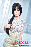 Irontechdoll 161cm Dカップ  S2ヘッド Angeliaちゃん シリコン製リアルラブドール 塗装加工あり 眉毛と睫毛植毛加工あり  リアルドール 等身大 ダッチワイフ