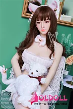 wmdoll シリコン頭#3ヘッド +tpe体 新作ボディ158cm Eカップ リアルラブドール 眉毛と睫毛が植毛タイプ