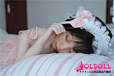 AXBDoll 人気ヘッドA51瞑りヘッド 108CMバスト平 リアルメイク塗装加工あり ロリ系等身大TPEラブドール