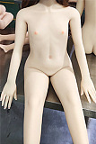 AXBDoll 人気ヘッドA51瞑りヘッド 108CMバスト平 リアルメイク塗装加工あり ロリ系等身大TPEラブドール