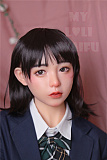 My Loli Waifu 145cmAカップ 結菜Yunaヘッド シリコンヘッド+TPE製ボディー  掲載画像職人メイク加工あり ロり系等身大リアルラブドール
