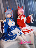 凹凸咪 aotume（アニメドール） 145cm Bカップ+＃41ヘッドと145cm Dカップ+40ヘッド TPE製 等身大 リアルラブドール