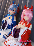 凹凸咪 aotume（アニメドール） 145cm Bカップ+＃41ヘッドと145cm Dカップ+40ヘッド TPE製 等身大 リアルラブドール