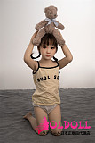 AXBDOLL 110cm バスト平ら  #A148ヘッド 掲載画像がリアルメイク塗装加工あり ロリ系TPEラブドール