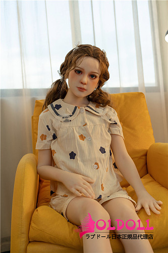AXBDOLL 142cm バスト平ら  #A153ヘッド 掲載画像がリアルメイク塗装加工あり ロリ系TPEラブドール