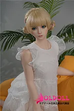 AXBDOLL 148cm バスト平ら  #A160ヘッド 掲載画像がリアルメイク塗装加工あり ロリ系TPEラブドール