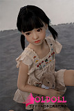AXBDOLL 136cm バスト平ら  #A156ヘッド 掲載画像がリアルメイク塗装加工あり ロリ系TPEラブドール